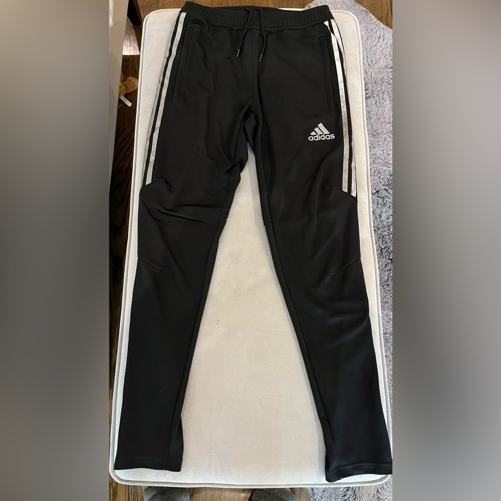 Men’s Adidas black athletic pants